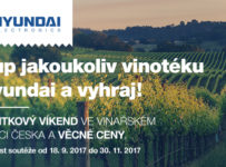 Soutěžte s vinotékami Hyundai o skvělé ceny