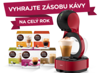 Vyhrajte zásoby lahodné kávy NESCAFÉ Dolce Gusto na celý rok