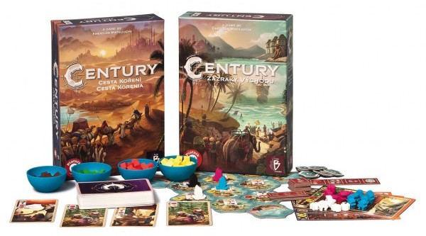 Soutěž o deskovou hru Century II. – Zázraky Východu