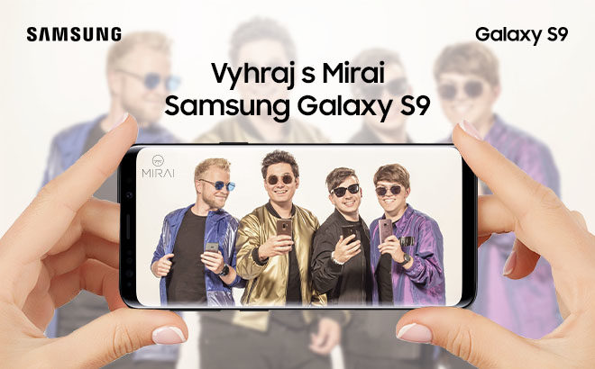 Soutěž o smartphony Samsung Galaxy S9