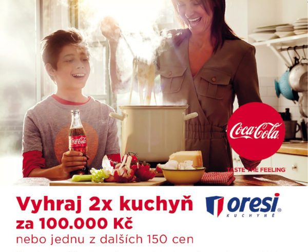 Vyhraj 2x kuchyň Oresi za 100 000 Kč nebo jednu z dalších 150 cen