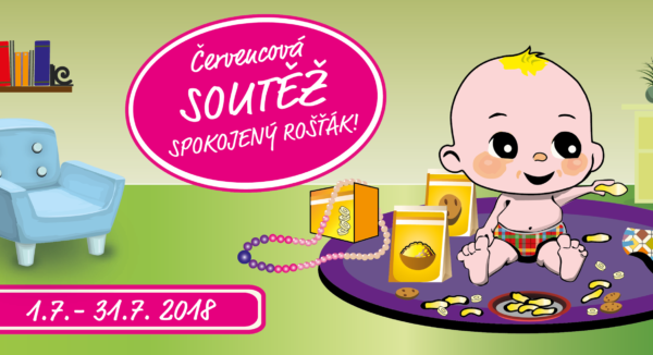 Červencová soutěž Spokojený rošťák