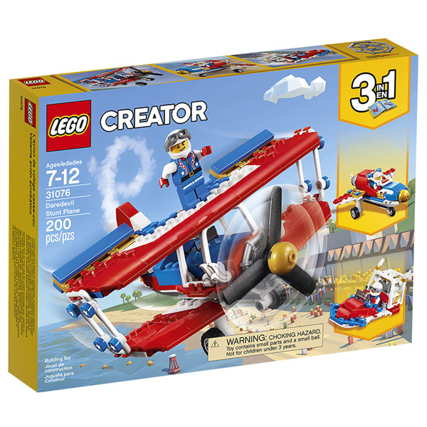 Soutěž o LEGO Creator - sadu Odvážné kaskadérské letadlo