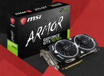 Soutěž o extrémně výkonnou grafickou kartu MSI GeForce GTX 1070 Ti ARMOR