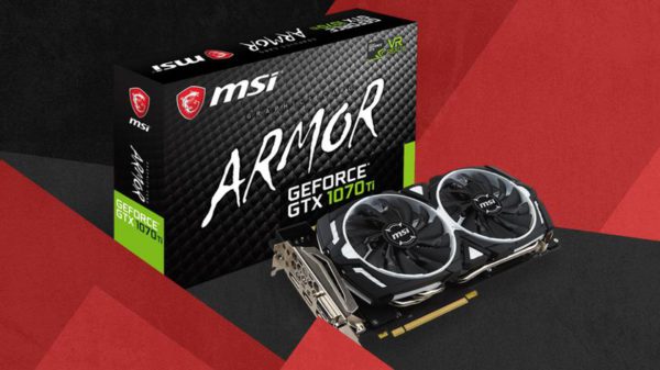 Soutěž o extrémně výkonnou grafickou kartu MSI GeForce GTX 1070 Ti ARMOR