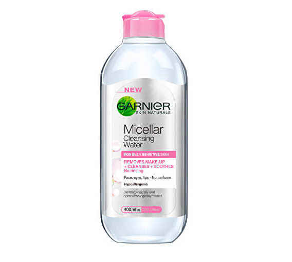 Vyhrajte jednu ze tří micelárních vod pro citlivou pleť od Garnier