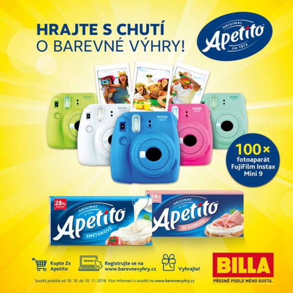 Hrajte s chutí o barevné výhry od Apetito