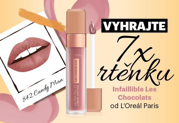 Soutěž o 7x rtěnku Les Chocolats od L’Oréal Paris