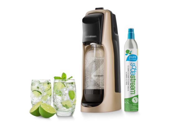Soutěž o SodaStream Jet Premium Gold se dvěma skleničkami