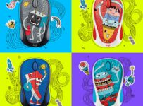 Vánoční soutěž o 3 myši Logitech Doodle Collection