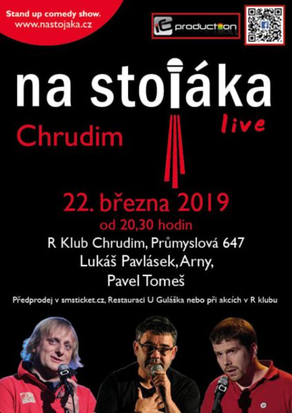 Soutěž o vstupenky na stand-up comedy NA STOJÁKA