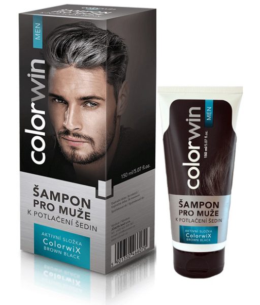 Vyhrajte 5x šampon Colorwin men k potlačení šedin pro muže