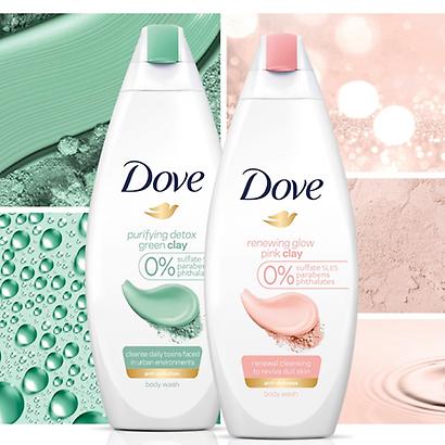 Vyhrajte jeden ze 3 balíčků sprchových gelů Dove