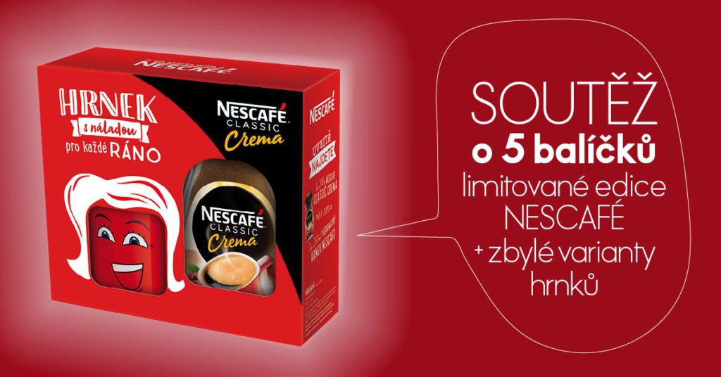 Soutěž o 5x balíček NESCAFÉ