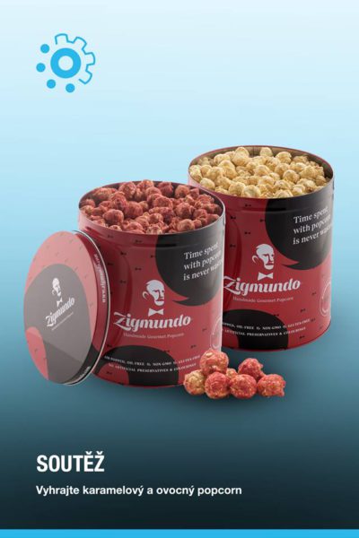 Soutěž o karamelový a ovocný popcorn Zigmundo