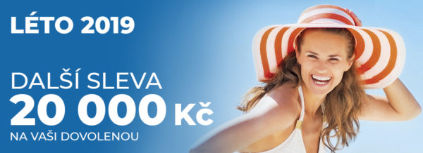 Soutěž o slevu 20 000 Kč na vaši dovolenou