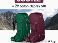 Soutěž o 2x batoh Osprey 50l