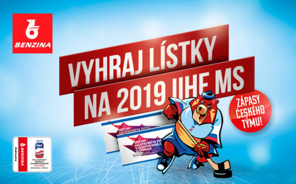 Soutěž s BENZINOU o lístky na IIHF MS v ledním hokeji