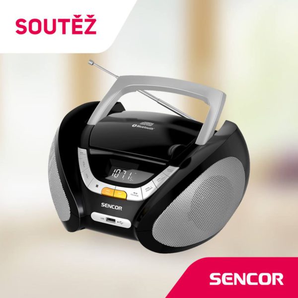 Vyhrajte stereofonní rádio SENCOR SPT 2320 s CD
