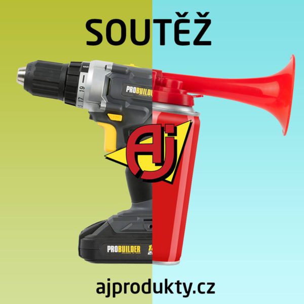 Soutěž o 18V aku vrtačku od AJ Produkty