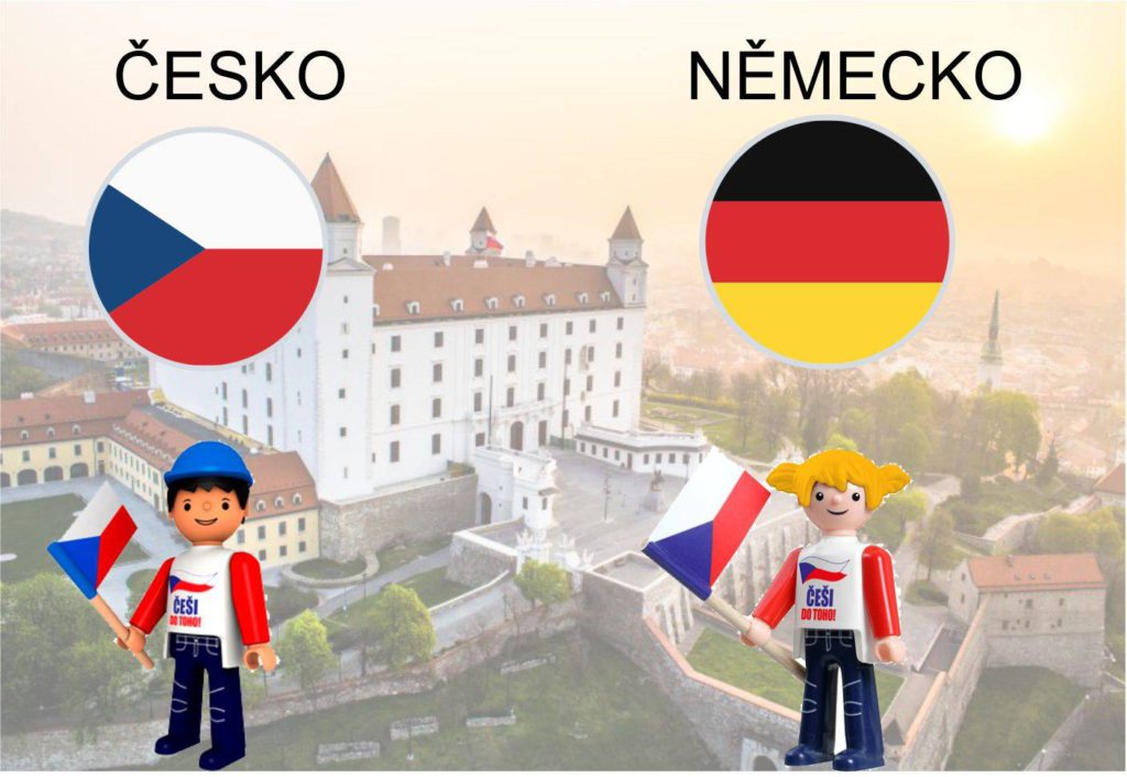 Soutěž o sadu Igráček Fanoušek a Fanynka Česka