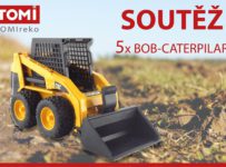 Soutěž o 5x BOB-CATERPILLAR - nakladač s pohyblivou přední lžící