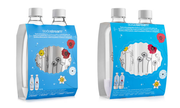 Soutěž o SodaStream lahve s květinovými motivy