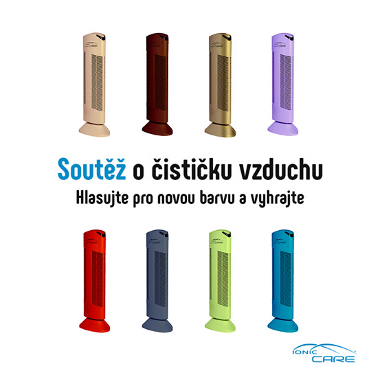 Soutěž o čističku vzduchu Ionic-CARE Triton X6