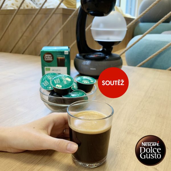 Soutěž o 3x kávovar NESCAFÉ® Dolce Gusto® ESPERTA