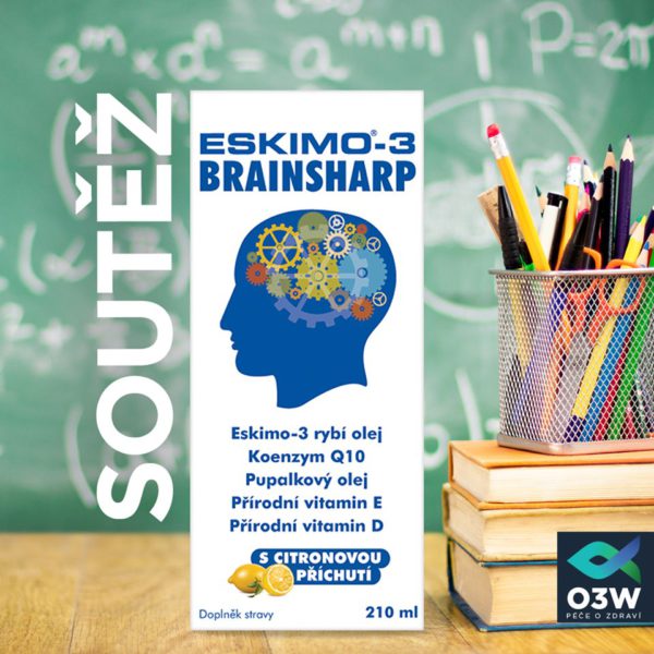 Soutěž o produkty Brainsharp rybí olej