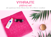 Soutěž o Kenzo osušky a opalovací krémy Nivea Sun 50