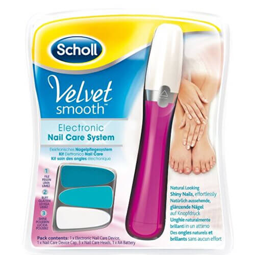 Soutěž o elektrický pilník na nehty (Nail Care System) od Scholl
