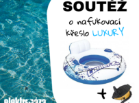 Sotěž o nafukovací křeslo LUXURY + nožní pumpu