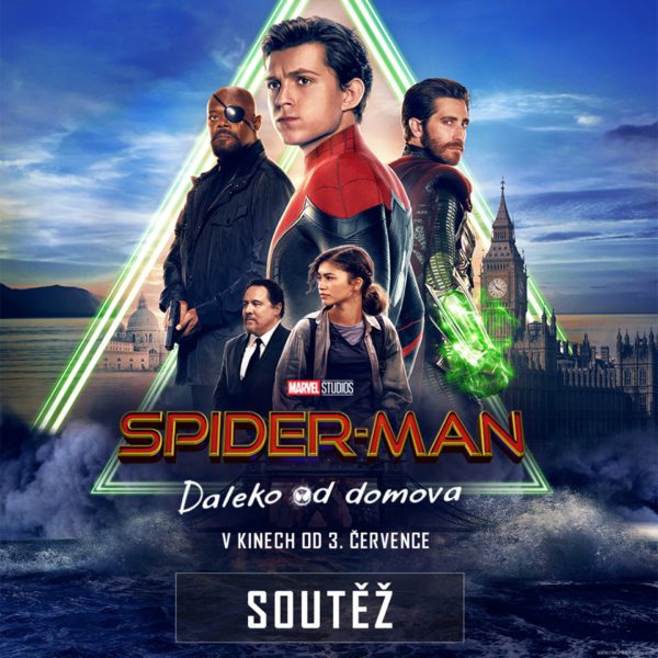Soutěž Spider-Man o pouzdro, organizér, nálepky, láhev