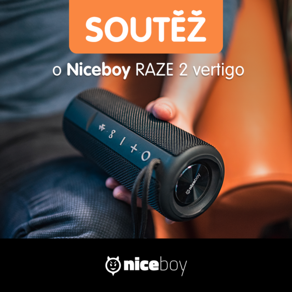 Soutěž o reproduktor Niceboy RAZE 2 vertigo