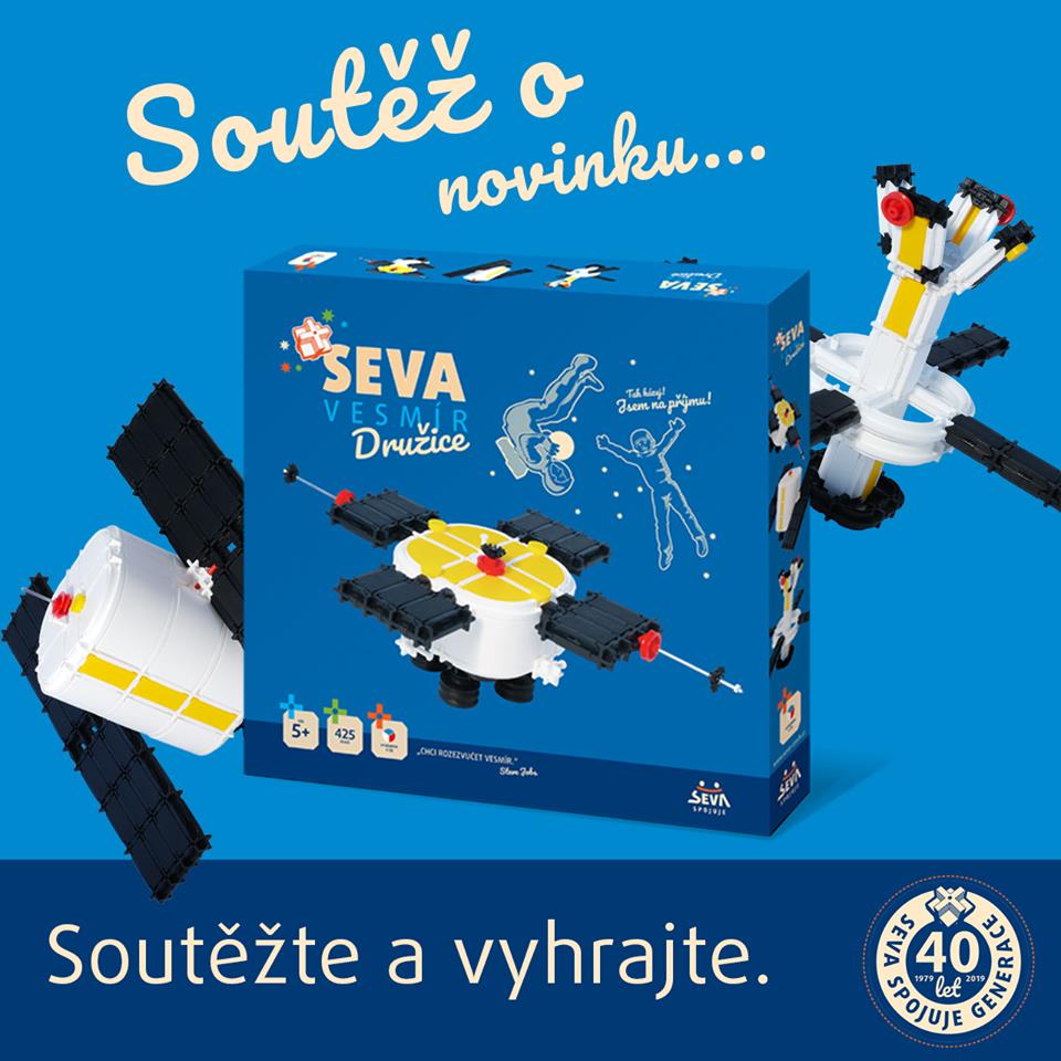Soutěž o novou stavebnici SEVA VESMÍR - Družice