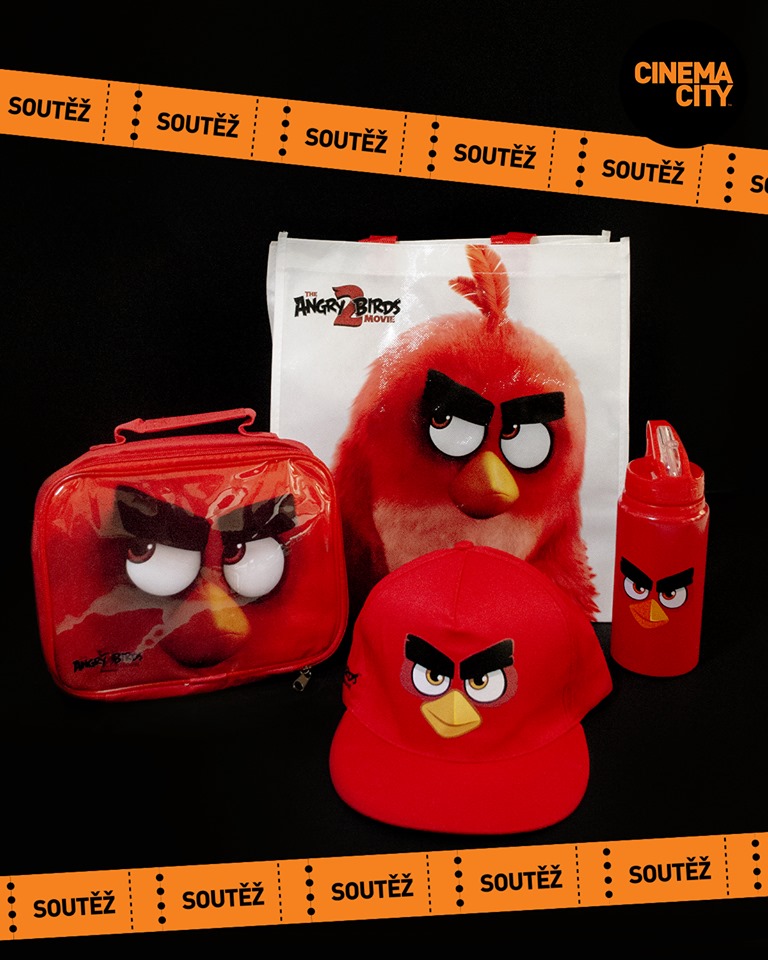 Soutěž o balíček dárkových předmětů k Angry Birds ve filmu 2