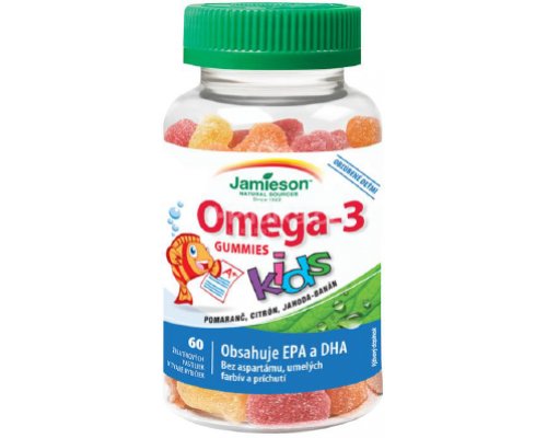 Soutěž o 3 balení Omega-3 gummies pro děti