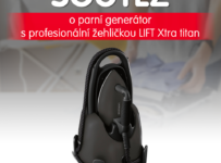 Soutěž o parní generátor s profesionální žehličkou Laurastar LIFT Xtra titan