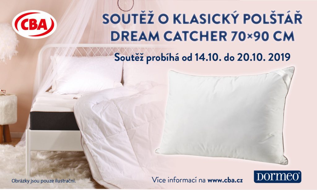 Soutěž o Klasický polštář Dream Catcher 70x90