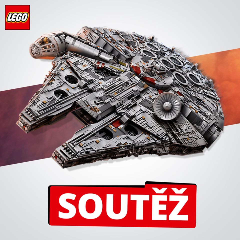 Soutěž o LEGO Star Wars Millennium Falcon v hodnotě 19 999 Kč