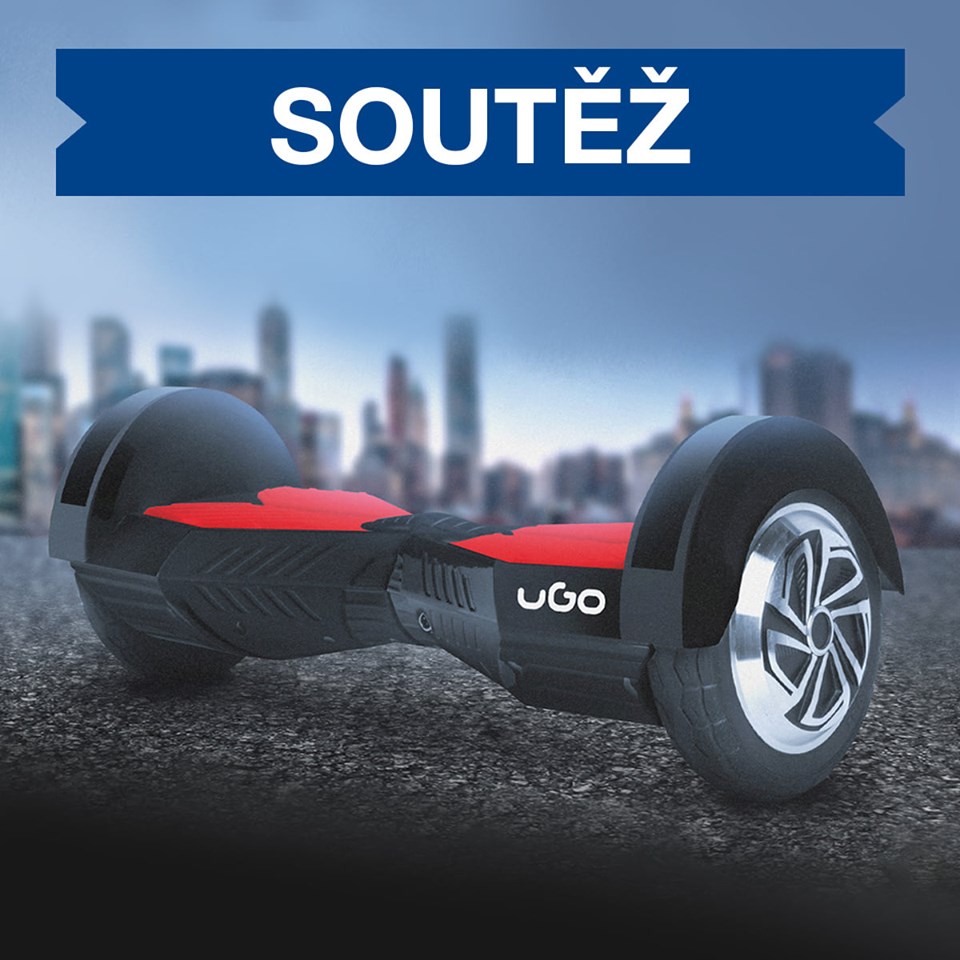 Soutěž o hoverboard Ugo UHD-1135 s vestavěným reproduktorem