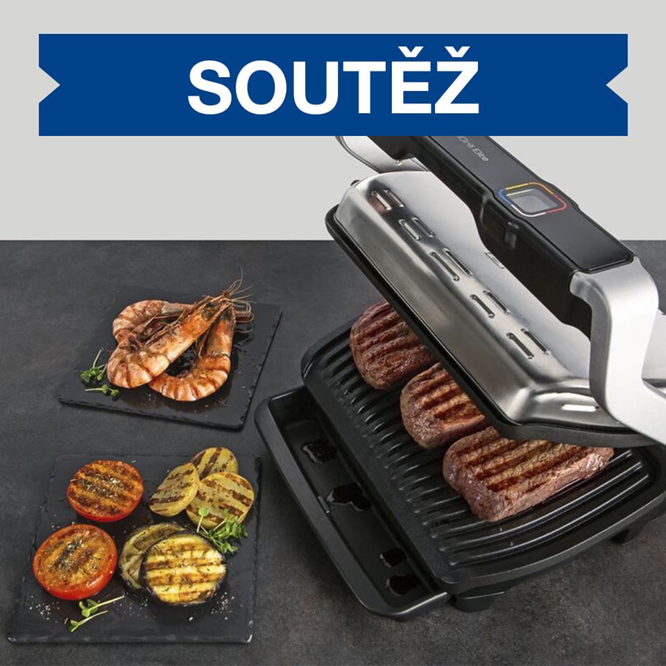 Soutěž o špičkový kontaktní gril Tefal GC750D30 Optigrill Elite