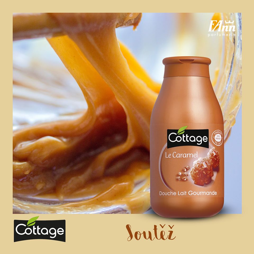 Soutěž o Cottage sprchový gel s vůní karamelu