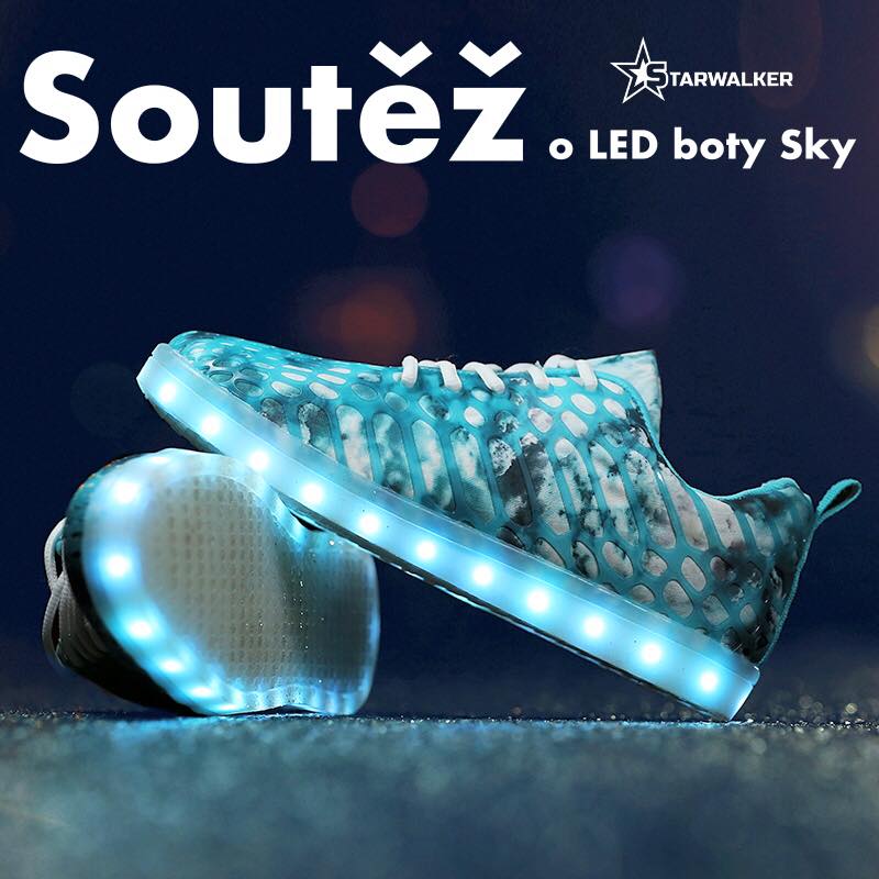 Soutěž o LED boty SKY pro tebe a tvé kámoše