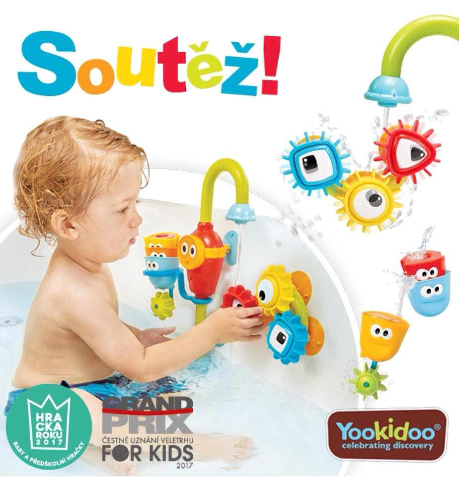 Soutěž o skvělou hračku do vany Yookidoo - Kouzelný kohoutek