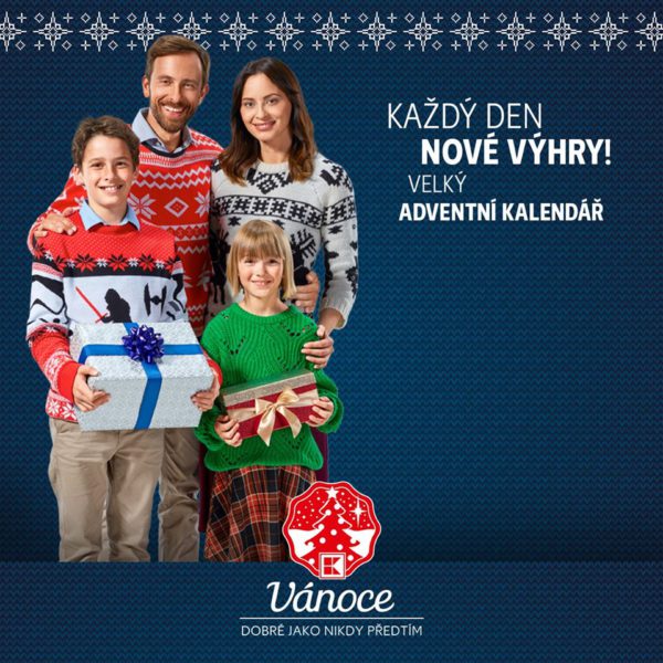 Velký Adventní kalendář Kaufland