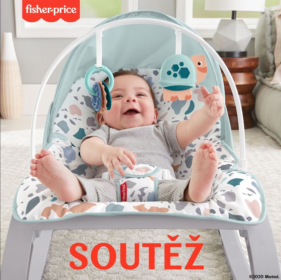 Soutěž o 3x pohodlné sedátko TERAZZO od Fisher-Price