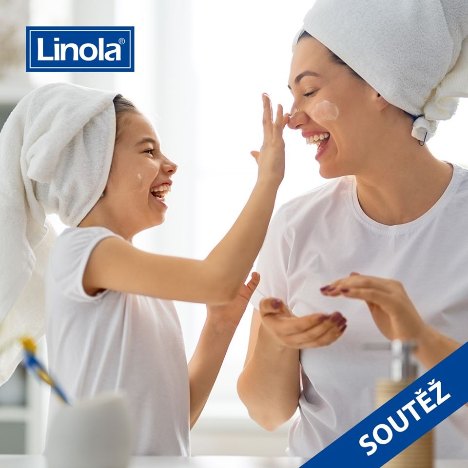 Vyhrajte sadu tělového mléka Linola Lotion, krému na obličej Linola Face a šamponu Linola