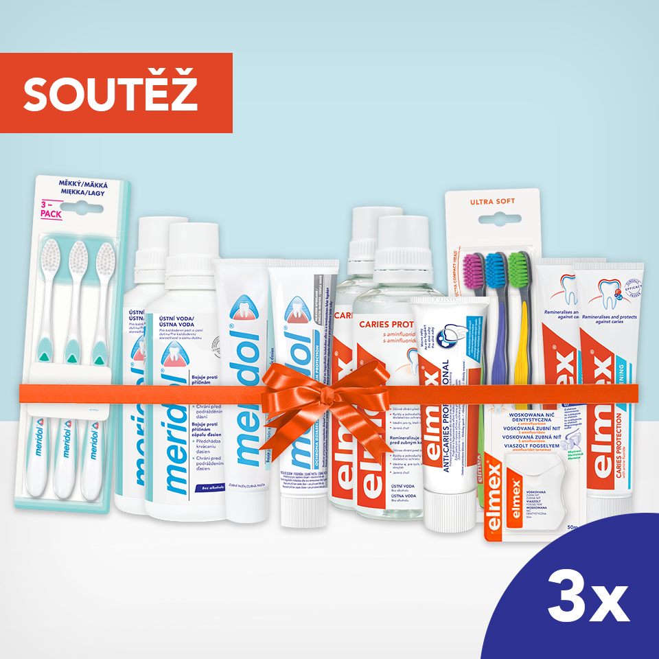 Soutěž o balíček ústní hygieny v hodnotě 2000 Kč
